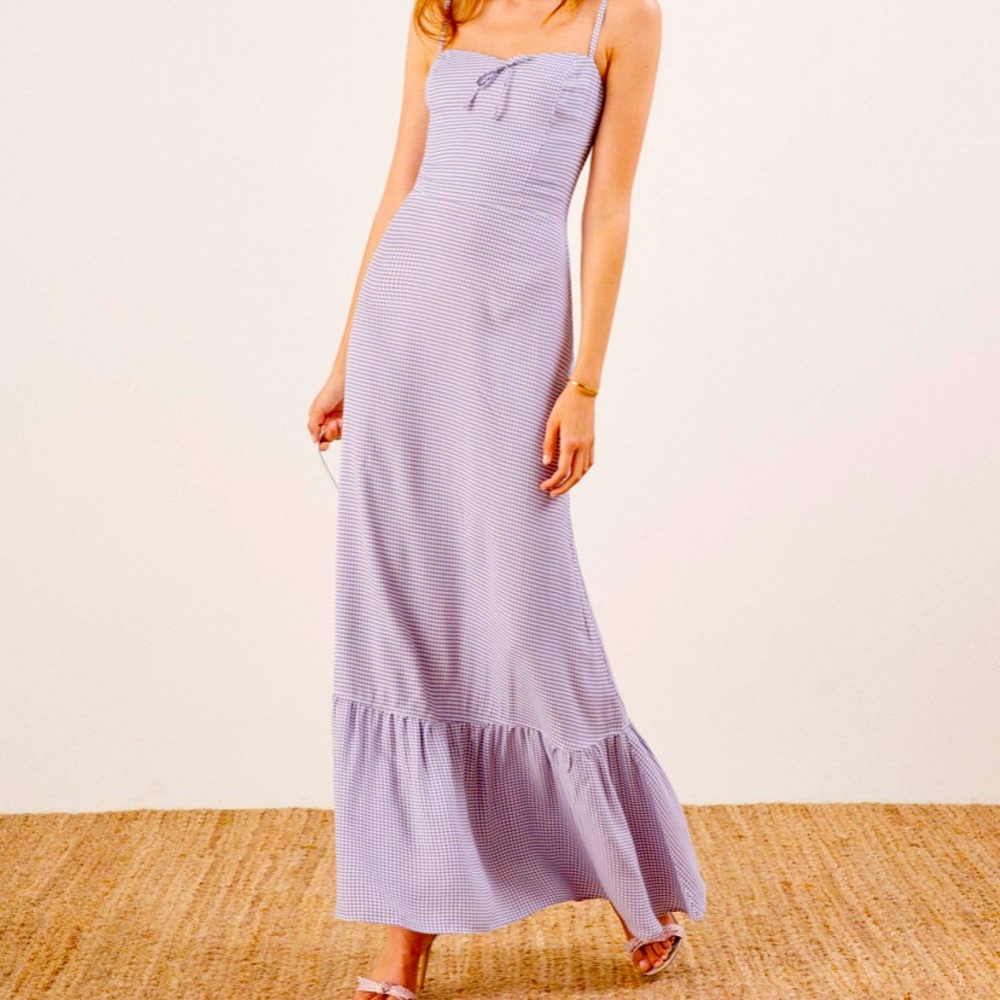 New without tags Reformation Prairie Dress in lilac